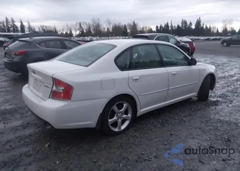 2006 Subaru Legacy 2.5I Limited из США, поврежденный, VIN 4S3BL626X67217690